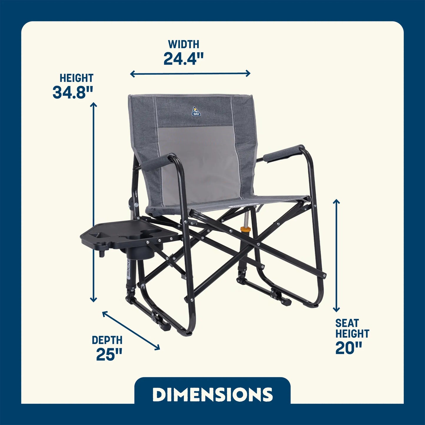 Freestyle Rocker™ with Side Table